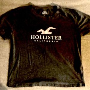 Juniors Hollister Crop Tee